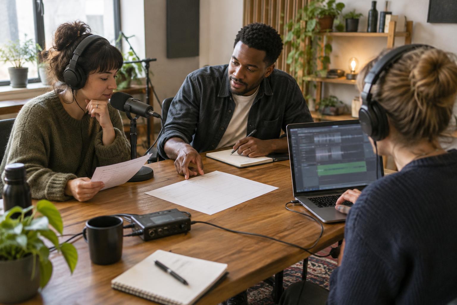 How to Divide Podcast Planning Tasks Among Hosts, Producers, and Editors