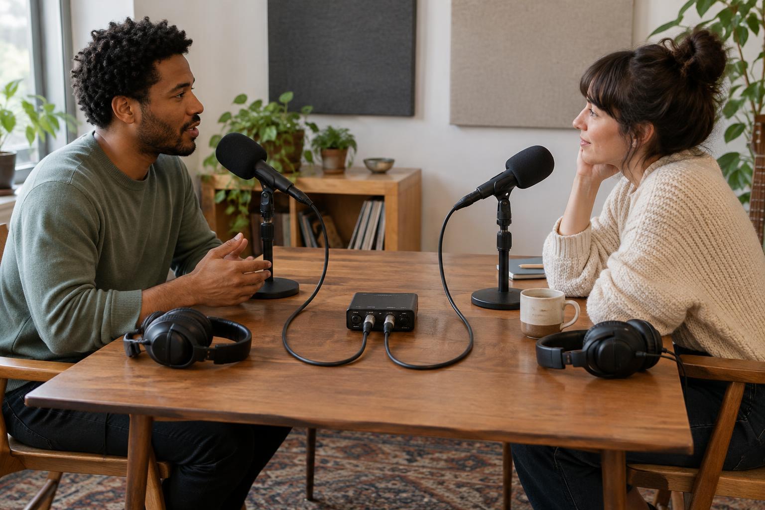 How to Record Two In-Person Speakers on Separate Tracks