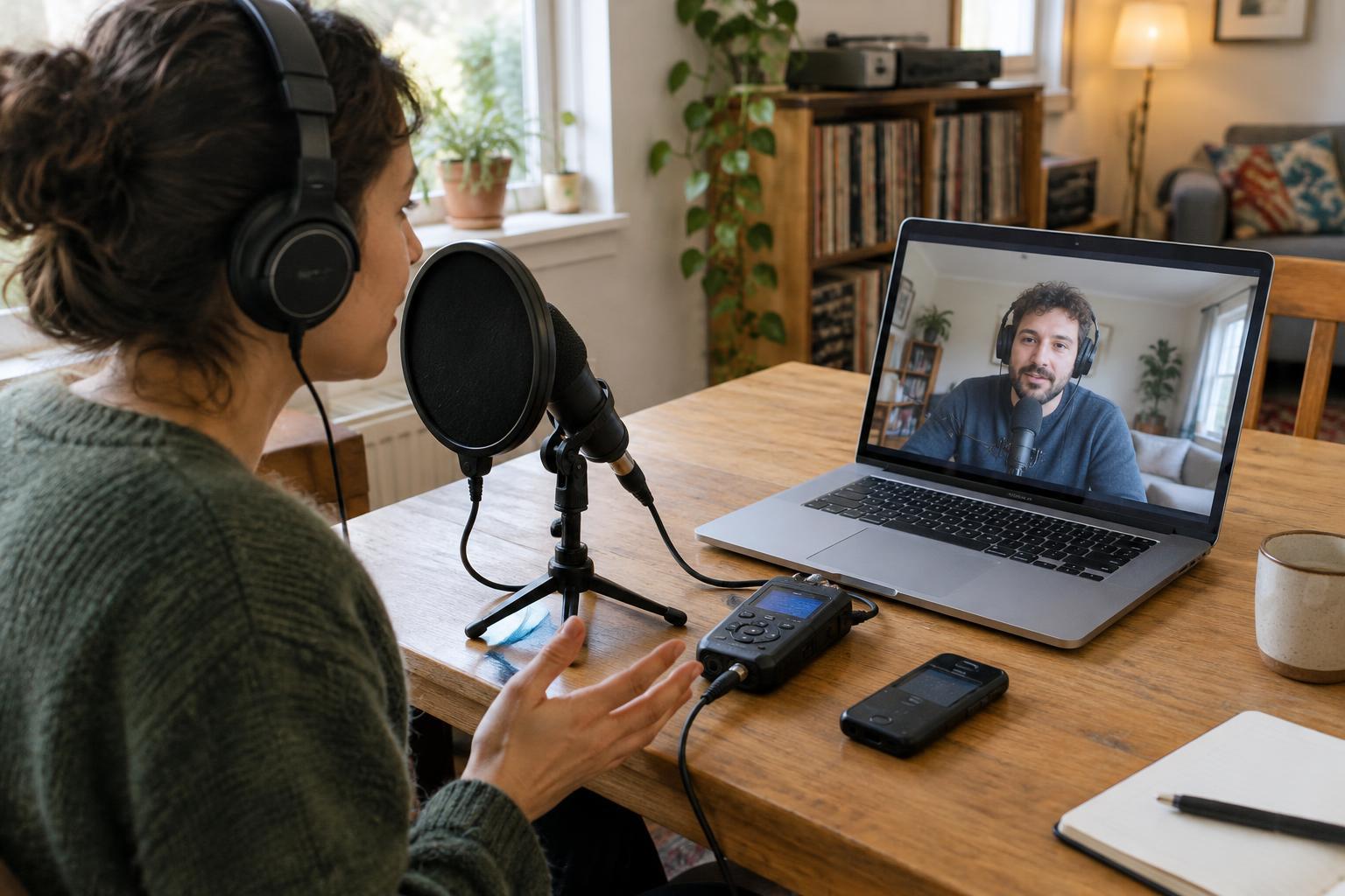 How to Record a Remote Interview with Local Audio from Each Speaker