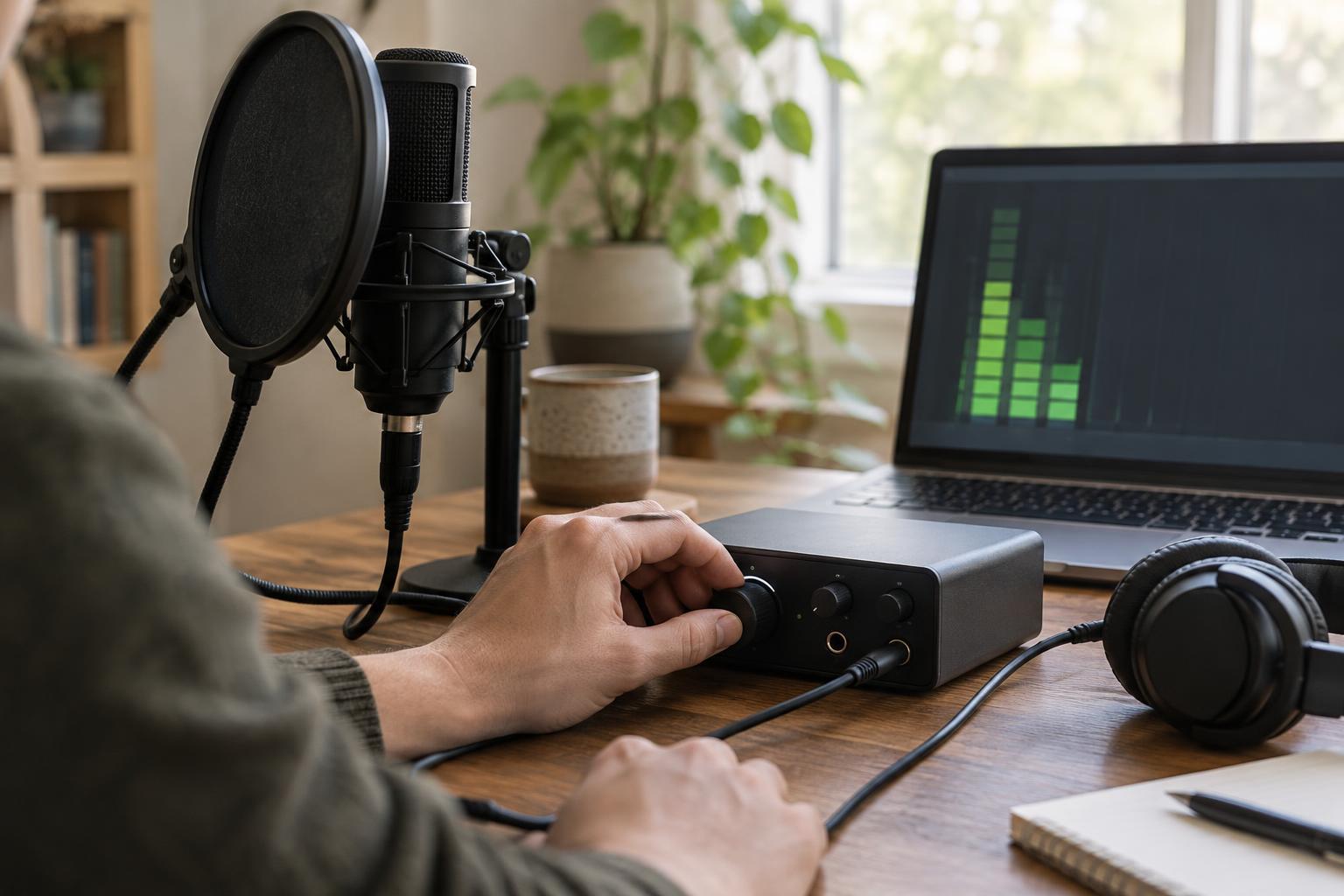 How to Set Recording Levels Without Clipping or Excessive Noise